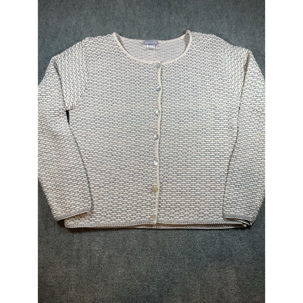 vintage Spunky knit cardigan sweater 90s Made In USA